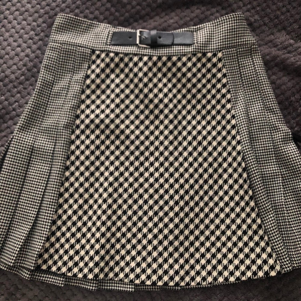 Zara Pleated Mini Skirt